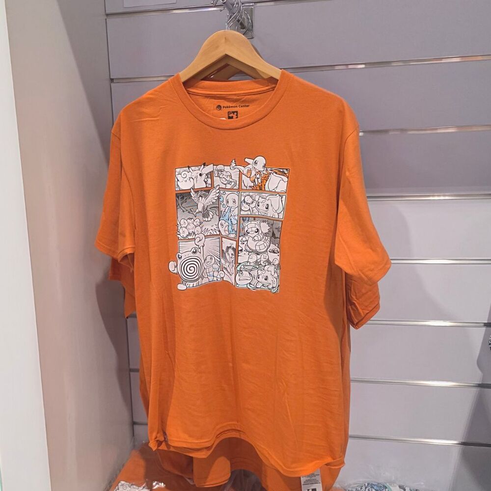 Pokémon International Championship 2026 Pokemon Kanto - Orange T-SHIRT XXL 2XL